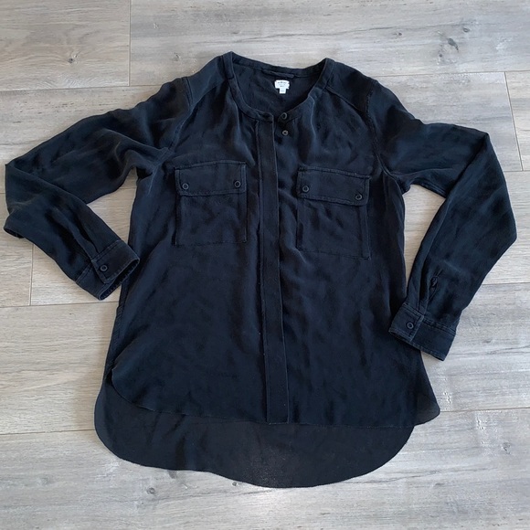 Wilfred Silk Button Shirt Small - Picture 1 of 4